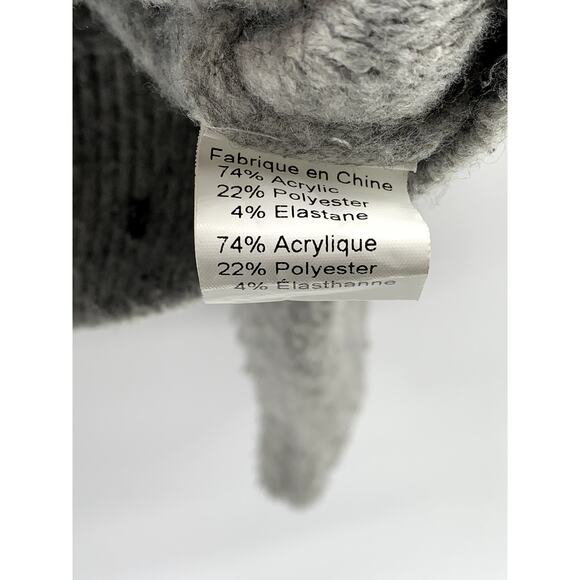 LYLA + LUXE Women's Light Heather Gray Button-Up Long Sleeve Cardigan SZ M - Picture 9 of 11